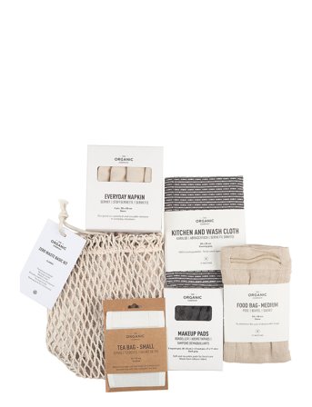 The Organic Company | Zero Waste Basic Kit | ONE SIZE