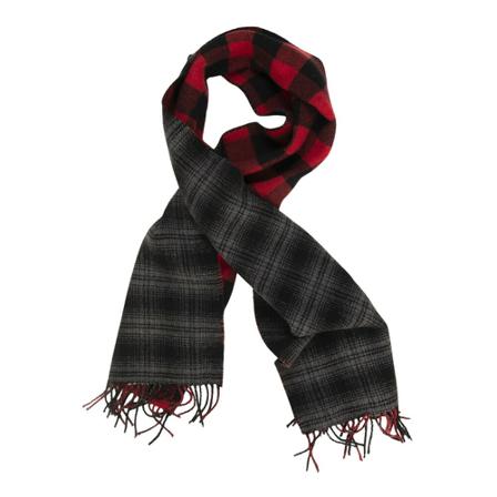 Woolrich, Gray Scarf Grijs, Heren, Maat:ONE Size,Polyamide