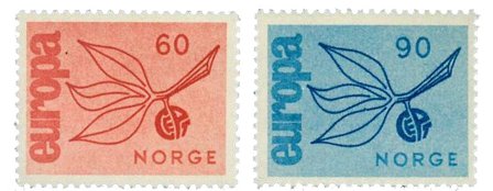 Norge - AFA 545-546 - Postfrisk