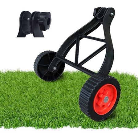 Justerbare støttehjul for kantklippere og ryddesager - Kompatible med gressklippere og gresstrimmere