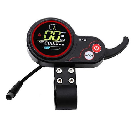 För KUGOO M4 Elektrisk Scooter Instrument Gasreglage Strömbrytare Kugoo M4 Universal Gasreglage Display Kontroller 48V 6 Stift