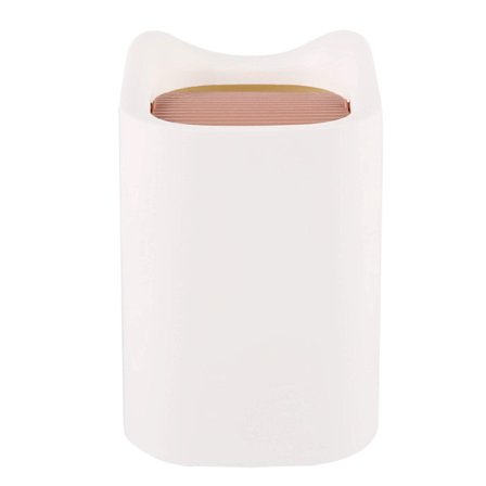 Modern Mini-sopkorg i plast med lock för badrum, skrivbord, bordsskiva eller kaffe