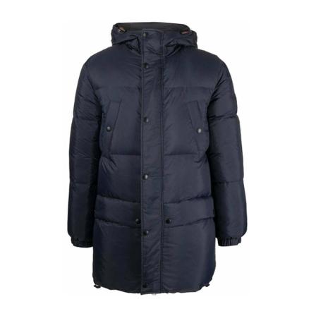 Yves Salomon Parkas Blå, Herre Frakker
