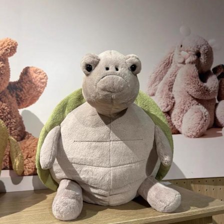 Timmy Turtle Plysjleketøydukke, Mink Plysj Hudvennlig Stoffdukke
