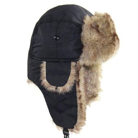 Unisex Warm Trapper Aviator Trooper Öronlapp Vinterklaffar Skidhatt