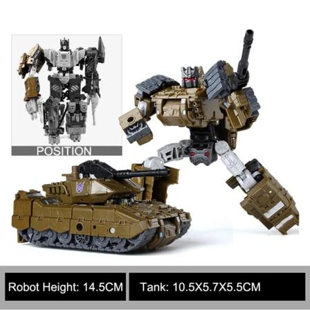 Haizhixing 5 IN 1 Transformation Bruticus 5IN1 Sets Flygplansbilar Tank Robotleksaker War Team TF Action Figure I lager B105 NO BOX