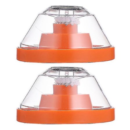 Praktiska dammskydd för elektrisk borr Elektriska borr dammskydd (2 st, orange)