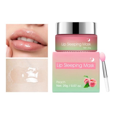 Läppsovmask, Läppvårdsprodukter Läppar Över Natten Läppmask Läppfuktighetskräm