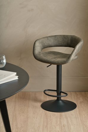 NORDFORM - Baarituolit Leo, 62-82 cm, 2/pakk. - Vihreä - Baarituolit & baarijakkarat - - Homeroom