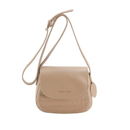 IC Ny dekorativ texturväska konstläder enkel