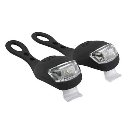 2-PACK Vattentät LED Ljus för Cykel / Barnvagn