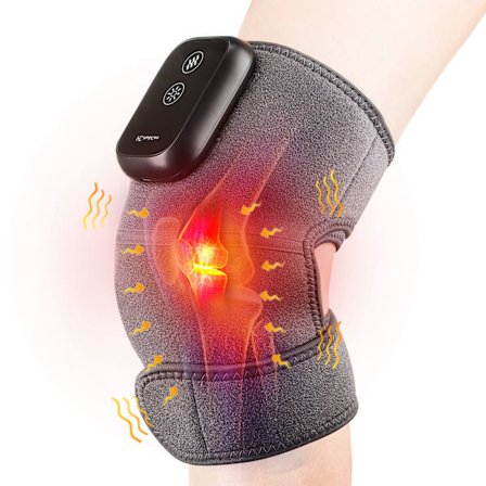 Trådlös uppvärmd bärbar Hot Knee Massager