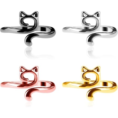 4 kpl Neulotut Virkkaa Silmukka Sormus Metalli Avoin Lankaohjain Säädettävä Punottu Nopeampi Neulonta Peukalot Pidike Tarvikkeet (Monivärinen)