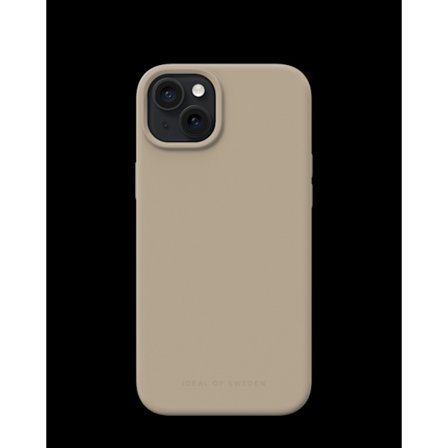 Silicone Case MagSafe iPhone 15 Plus Perfect Beige