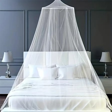 MYGGNÄT HIMMELSSÄNG KUPOL FLUG INSEKTSSKYDD DUBBELSÄNG KING SIZE SÄNG TÄLT NÄT GARDIN