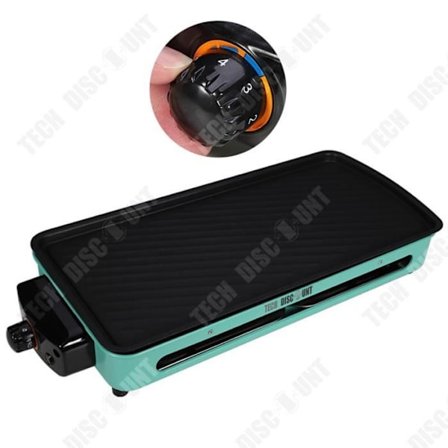 Elgrill - TD - Rökfri ugn - 1500W - 42,5 x 20,5 cm - Inomhus