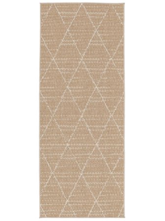 Pestävä Sisä-/Ulkomatto Mezzo Beige/Valkoinen Pieni Matto