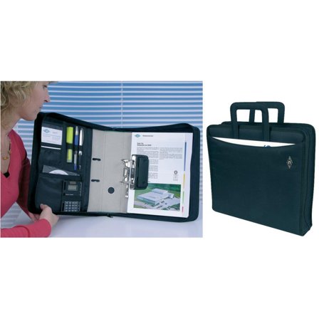 WEDO Ordnertasche Wedo mit Tragegriff Variante: schwarz, [23]