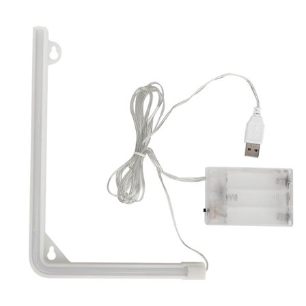 Bokstav L-formet LED-neonskilt Veggdekorativt lys for bryllupsfestdekor Rosa