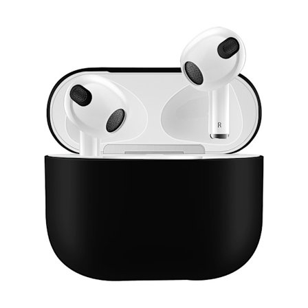 Silikonikuori Apple AirPods 3 Musta