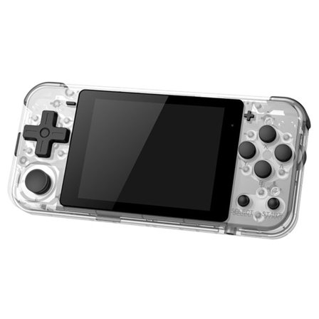 Retro Käsikonsoli 3.0 Tuuman IPS-Näyttö 16 Gt Dual Open Source -Järjestelmä Kannettava Tasku Mini Videopelit Konsoli Valkoinen