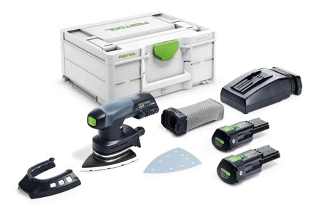 Festool DTSC 400 3,0 I-Plus Deltaslip med batteri och laddare, Maskiner