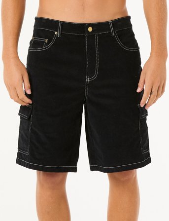 Rip Curl Classic Surf Cord Cargo Short - Black - 33