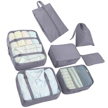 Resväska Packning Luggage Organizers Tillbehör Väska, Resa Utrustning Kosmetika Kläder Skopåse