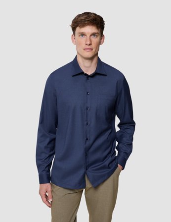 Shaping New Tomorrow - Siena Shirt - Dark Navy - Herre - Størrelse XL