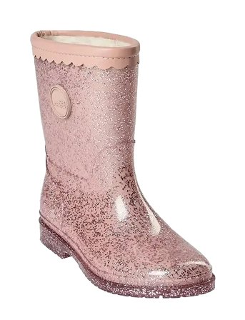 Sofie Schnoor Baby and Kids Nillesk Rubber Boot W. Lining - Pink - 33