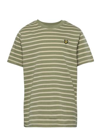 Breton T Shirt T-shirt Grøn Lyle & Scott Junior