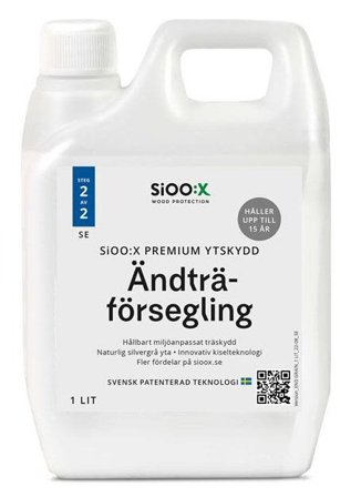 SiOO:X 1921-SE Ändträförsegling ytskydd, steg 2 1 l, Färg & tapeter