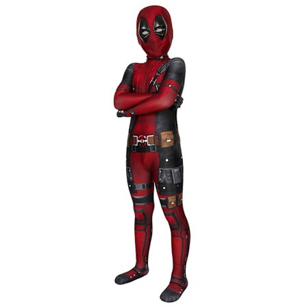 Xbi - Voksen barn Deadpool 3 Wade cosplay kostume performance kostume bodysuit