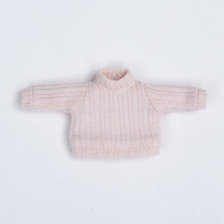 Minineulottu neulepusero 1/12 nukkepusero PINKKI Pink
