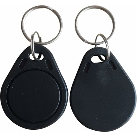 Set med 10 RFID-brickor 13,56Mhz Programmerbar MCT Android UID modifierbar CUID-chip Svart-RAPANDA