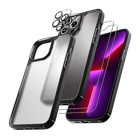 Iphone 14 Linsfilm Skärmskyddsfilm Kit Telefonskal Kit