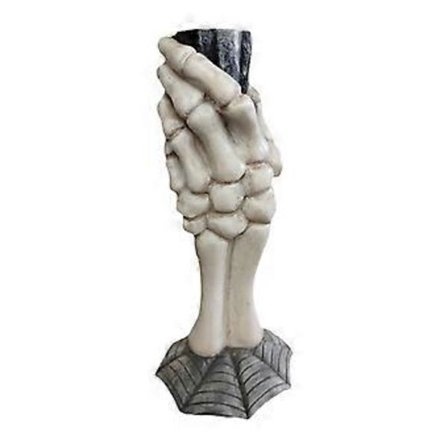 Halloween Avsmalnande Ljushållare, Skalle Hand Ljusstake Ljuskrona Hem Ljusstakar Ljuskrona för Öppen Spis Bondgård Party()