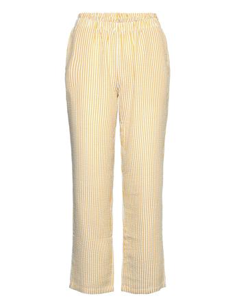 Salvador Pant Bottoms Trousers Straight Leg Yellow A-View