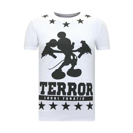 Local Fanatic - T-shirts - Vit - Herr - Storlek: Xl, Herr, Storlek: XL
