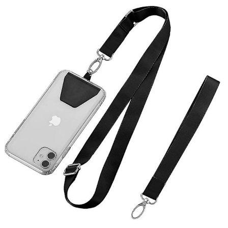 Mobiltelefon Håndleddsstropp - Telefon Halsstropp - 2 Pakke Mobiltelefon/Nøkkelstropper, for Nakke og Håndledd, Kompatibel