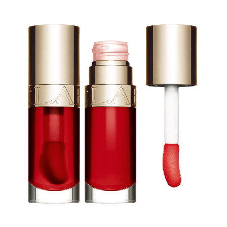 Clarins Lip Comfort Oil Läppglans Dam Röd 7 ML