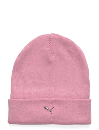 PUMA Metal Puma Cat High Crown Beanie - Pink - ONE SIZE
