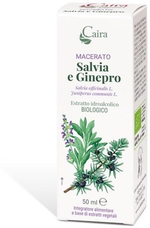 Caira Salvia E Ginepro Macerato Idroalcolico Bio 50ml
