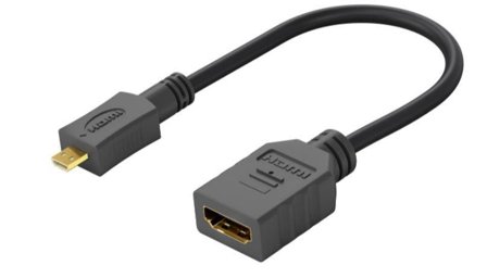 MicroConnect HDMI-adapter - 15 cm