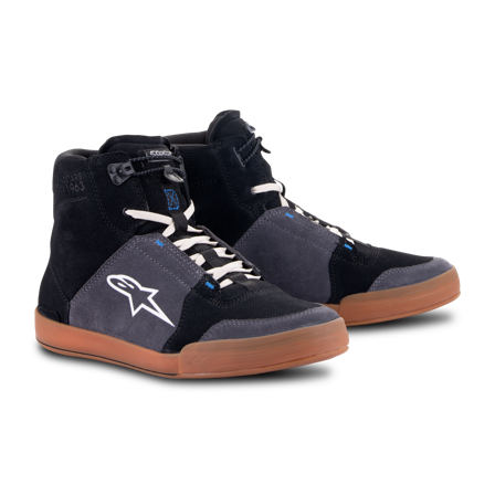 Scarpe Moto Alpinestars Chrome Nero/Blu 38