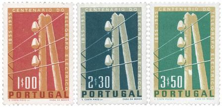 Portugal 1955 - MICHEL 844-846 - Ubrugt