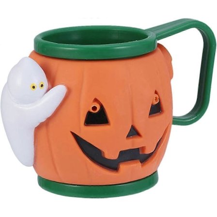 Mugg 3D Nyhet Mugg Halloween Kopp Pumpa Mugg Rolig Kaffemugg/Nyhet Halloween Presenter/Festartiklar