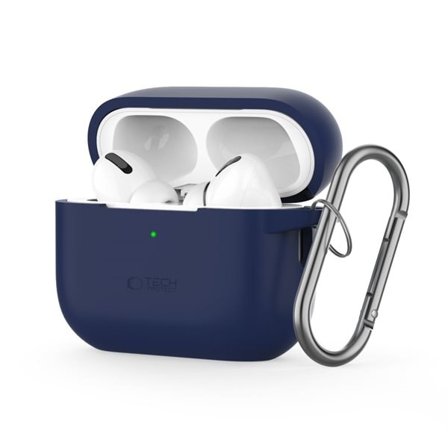 Tech-Protect silikonkroketui for Apple AirPods Pro 1 / 2 - Blå