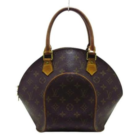 Louis Vuitton Vintage Pre-owned Polyester Ellipse Brun, Dame Vintage Tasker, Størrelse: ONE Size