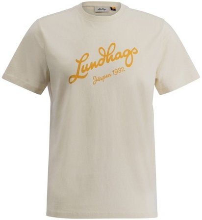 Lundhags Järpen Logo T-shirt Ms Chalk White